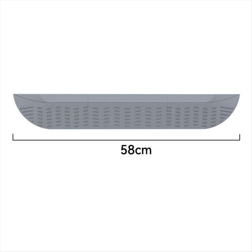 Universal Robot Vacuum Sweeper Sill Bar Step Ramp Climbing Mat Black 1
