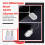 Sublimation Rhinestone Trays Pendant Set, Rectangle Style 6