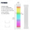 Καλώδιο επέκτασης ισχύος ARGB 3Pin RGB LED Light Strip Bar για θήκη υπολογιστή 2
