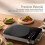 5 Pack Electric Induction Protector Mat Anti-slip Mat , Μαύρο 4