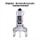 2GT Tandrem Elastisk Tensiometer til 2.4 Trident K1 K1 MAX 4
