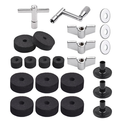 Ανταλλακτικά Cymbal 23Pcs Εξαρτήματα τυμπάνου με βάση Cymbal