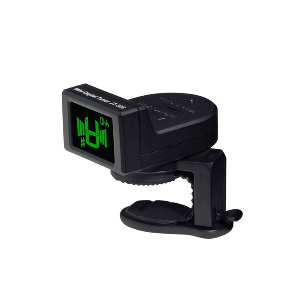 JT-306 Folk Guitar Tuner Clip-On LCD Digital Tuner