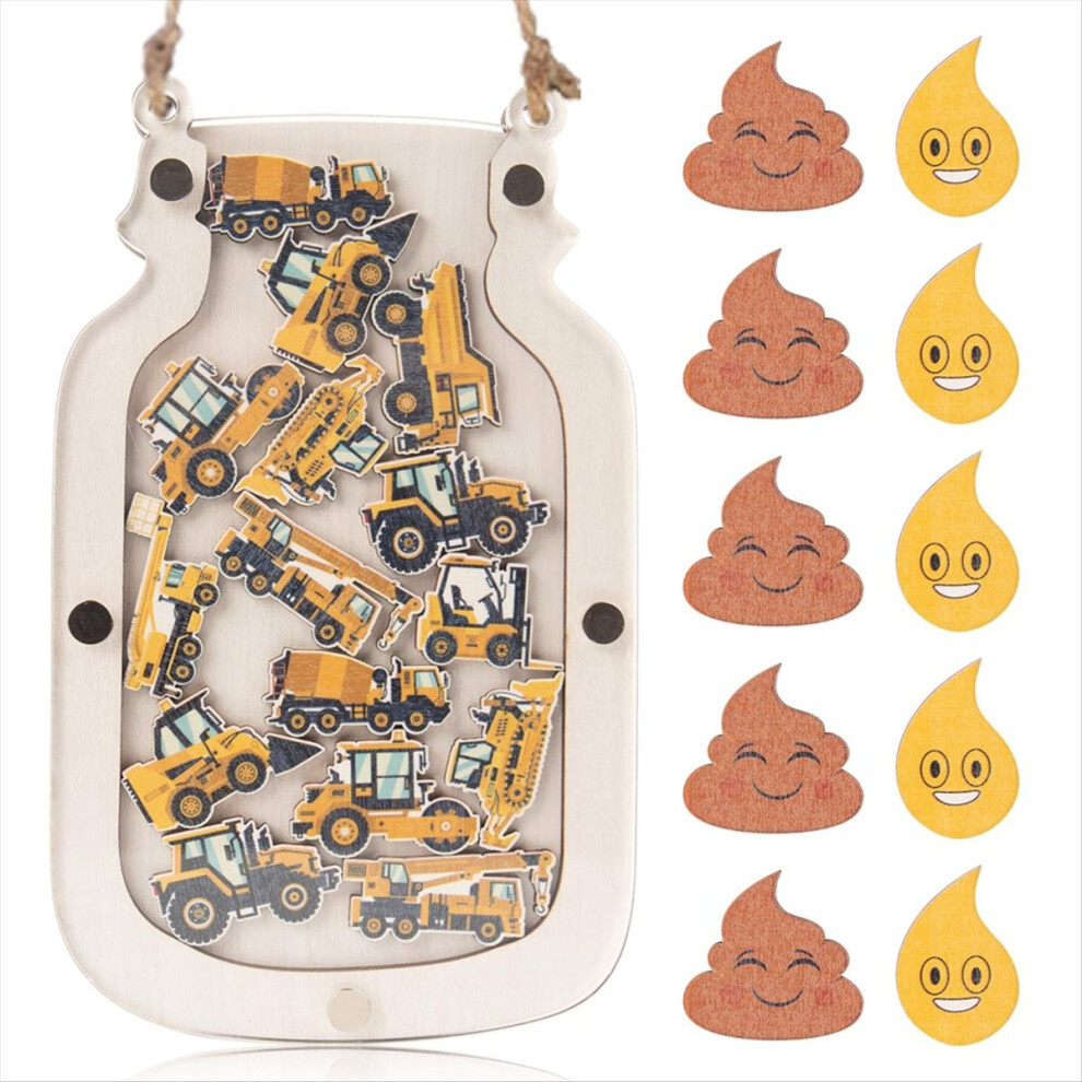 Truck Ocean Themed Potty Training Rewards Behavior Chart A Umærket
