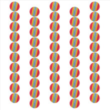 50pcs Golf Swing Training Aids Practice Sponge Foam Rainbow Balls