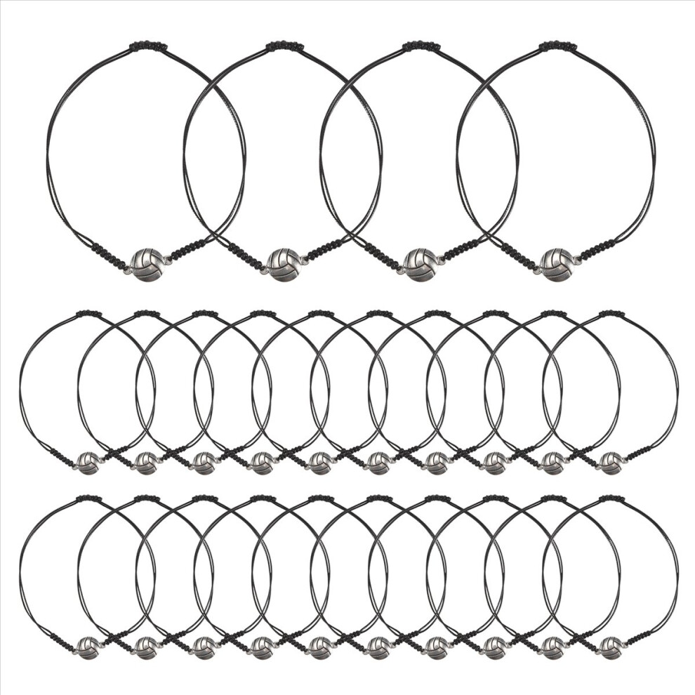 24 Piece Volleyball Bracelets, with Volleyball Pendant Decoration-image-OPC-PG8QZ89-NEW