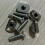4 pezzi M8 Hydrofoil montaggio ottone T-nuts accessori surf argento 4