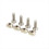 4 pezzi M8 Hydrofoil montaggio ottone T-nuts accessori surf argento 2