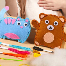Kids Sewing Kit Doll Sewing Kit for Kid Doll Making Supplies Learn