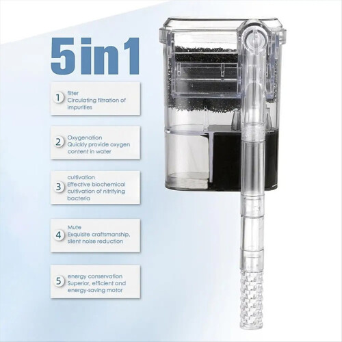 Aquarium Filter Quiet Fish Tank Filters External Tank Filter