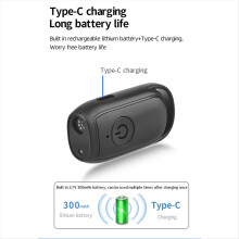 Ultrasonic Dog Repeller Long-Range Training Device USB Rechargeable