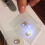 5 τμχ NFC Flash αυτοκόλλητο νυχιών LED Φωτεινή λάμπα γυμνού τσιπ, μωβ φως 4