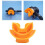 Moldable Silicone Diving Bite Mouthpiece Regulator Black 2
