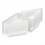 50Pcs Cake Slice Containers with Hinged Lid,Cake Carriers 1