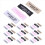 120 Pieces Personalized Sewing Labels Sew on Clothing Pattern Label 2