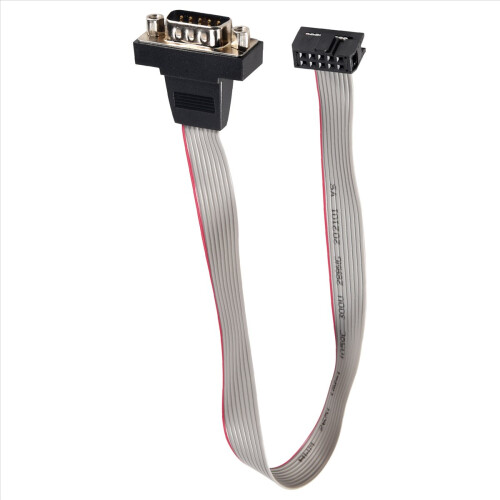 DB9 RS232 vers 10 pin Ribbon Cable Connector Adapter 2