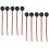 10 τμχ Electret Condenser MIC 4mm x 2mm για τηλέφωνο PC MP3 MP4 1