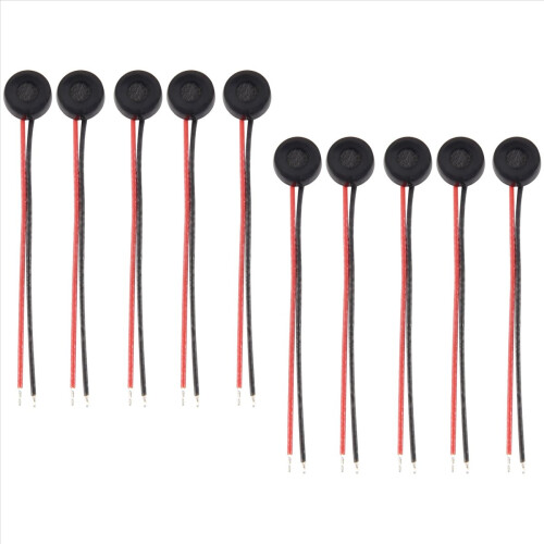 10 τμχ Electret Condenser MIC 4mm x 2mm για τηλέφωνο PC MP3 MP4