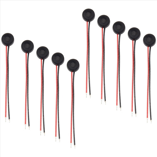 10 τμχ Electret Condenser MIC 4mm x 2mm για τηλέφωνο PC MP3 MP4 1