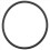 110mm x 5mm Μαύρο καουτσούκ Industrial Flexible O Ring Seal Ringer 2