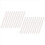 20 stk. makeupbørstebeskyttere, cover, hvid 3