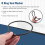 110mm x 5mm Μαύρο καουτσούκ Industrial Flexible O Ring Seal Ringer 6