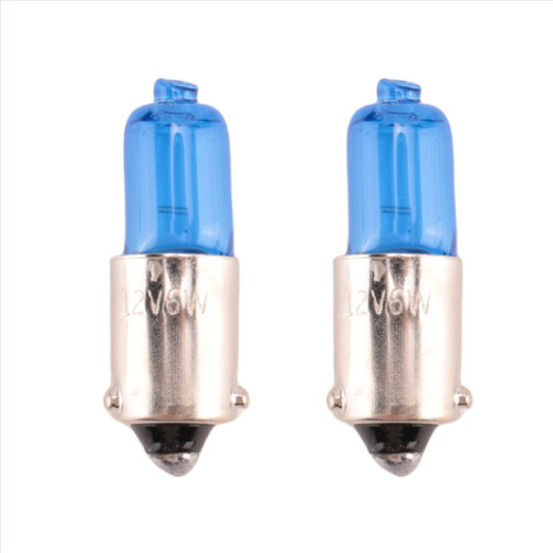 2x H6W BAX9S 6W Λευκό Xenon Φωτιστικό Χώρου Στάθμευσης 12V 5000K