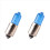 2x H6W BAX9S 6W Λευκό Xenon Φωτιστικό Χώρου Στάθμευσης 12V 5000K 2