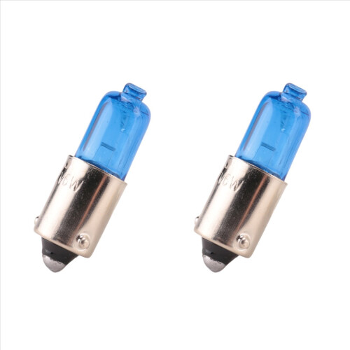 2x H6W BAX9S 6W Λευκό Xenon Φωτιστικό Χώρου Στάθμευσης 12V 5000K 1