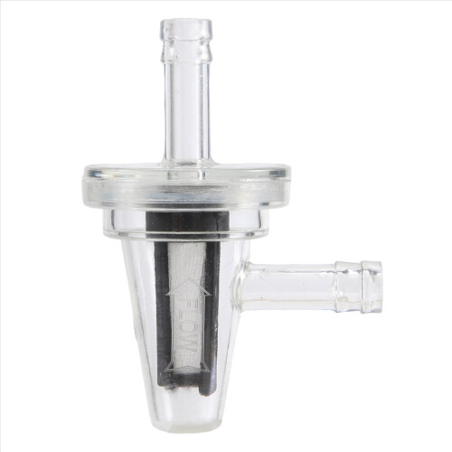 1Pcs Motorcycle Right Angle Inline Fuel Filter for