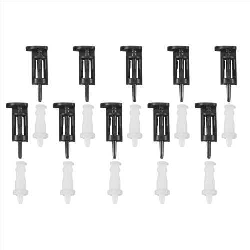 10 stk. plastikmonteringsclips til 4-vejs CPU-kølere 1155 775 CPU 1