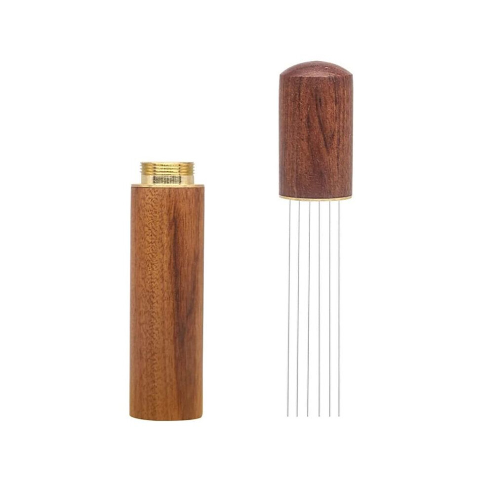 Espresso Coffee Stirrer Espresso Distribution Tool, Rosewood Color 4852209384490