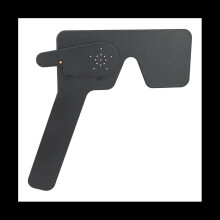 Lorgnette 17 Pinhole Preto Pl?stico Teste de Vis?o Oclusor Ocular