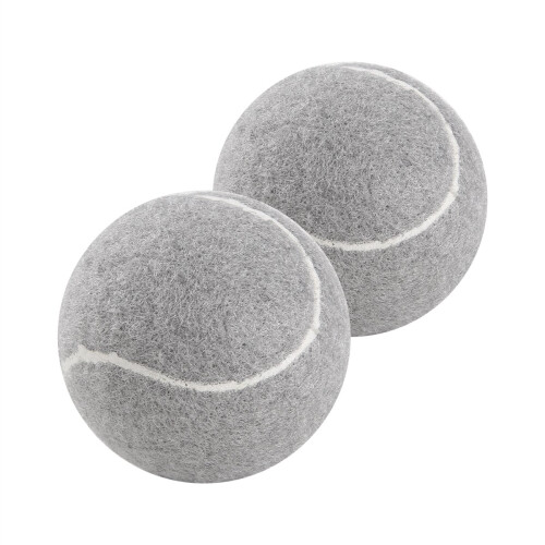 2 ΤΕΜ. Precut Walker Tennis Ball για προστασία ποδιών επίπλων, γκρι 2