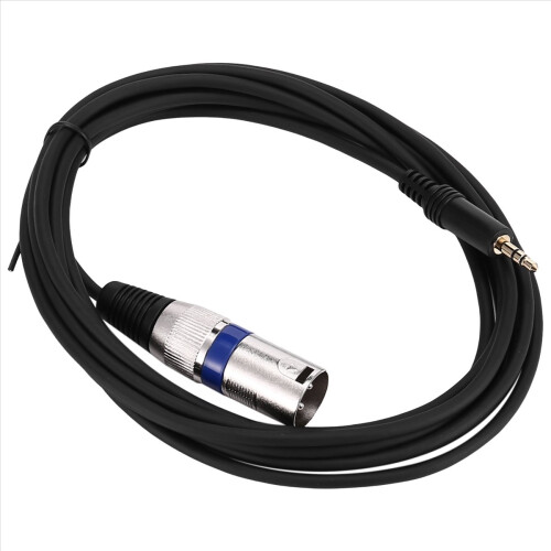 meter 3,5 mm stereo jackstik til 3-bens XLR hankabel til mikrofonlyd 2