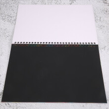 19x26 cm stor anteckningsbok med magiska färger, regnbåge