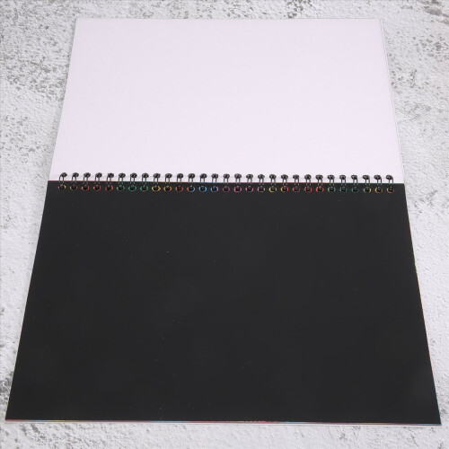 19x26 cm stor magisk farve regnbue notesbog