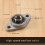 4 τεμ Kfl08 Pillow Block Διαμέτρου 8Mm Ρομβικό Ρουλεμάν φλάντζας για Cnc 5