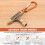 Skin Tuning Key Hook Drum Kit Wrench Tool for Percussion Tuning Tool 5