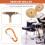 Skin Tuning Key Hook Drum Kit Wrench Tool for Percussion Tuning Tool 6