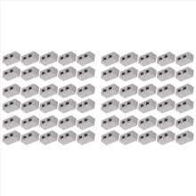 60 Packs 1/12 Scale Concrete Miniature Bricks Accessories