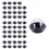 50 Pack Clear Plastic Mini Cupcake Container,for Mini Muffin Macaron 1