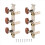 2Pcs 1:15 Classical Silver Guitar Tuner Tuning Machine Heads Keys 1