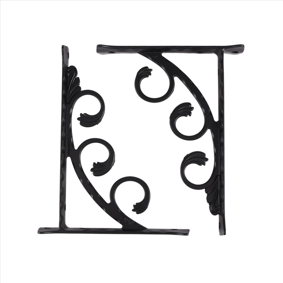 2Pcs Wall Mounted L Shaped Angle Bracket Multifuntional Brace Shelf S 4852209314992