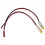 Speaker Cables to Plugs Adapter, 2-Channel (1 Foot) 2