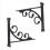 2Pcs Wall Mounted L Shaped Angle Bracket Multifuntional Brace Shelf S 3