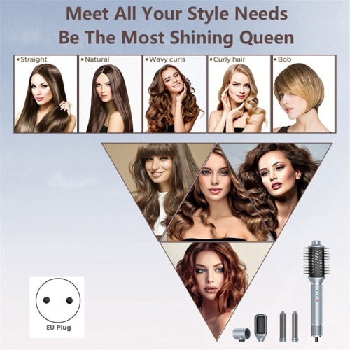 Πιστολάκι μαλλιών Negative Ion Automatic Air Curling Iron Dark Blue EU Plug 2