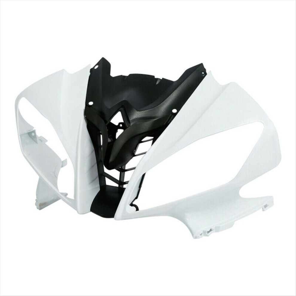 Unpainted Upper Front Fairing Cowl Nose For Yzf R6 2008-2016 White/Black 4851244655671