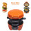 Orange Multifunctional Hamburger Bread Machine Blug EU 5