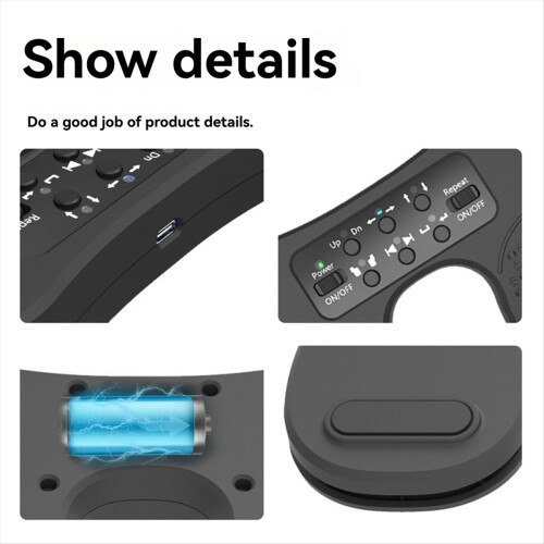 Pédale double pour clavier et souris, mode triple 2